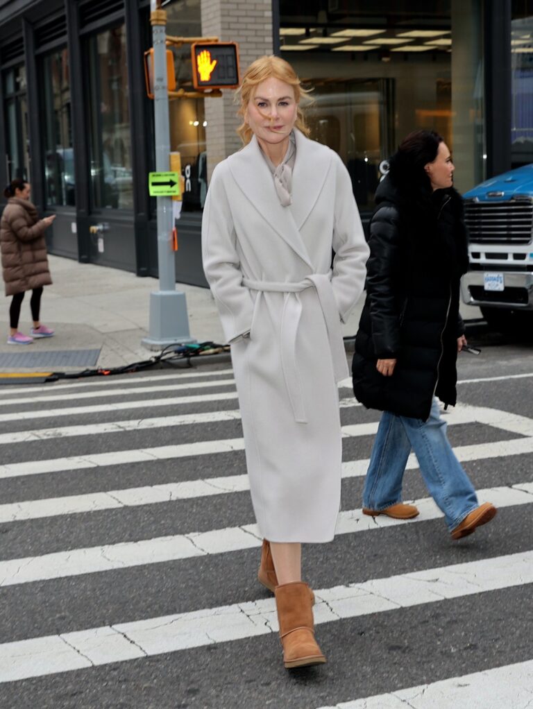 Nicole Kidman Is All Smiles At The Babygirl Set In NYC 09 Jan 2024 George V Magazine