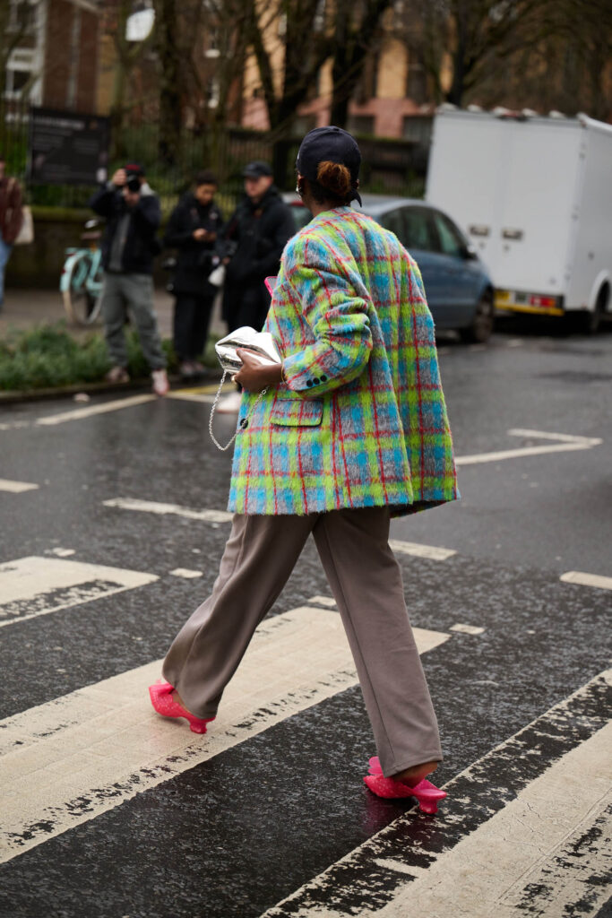 Street Style London Fashion Week London UK 18 Feb 2024 George V Magazine