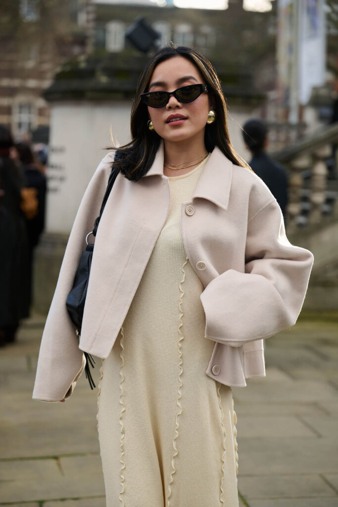 Street Style London Fashion Week London UK 18 Feb 2024 George V Magazine