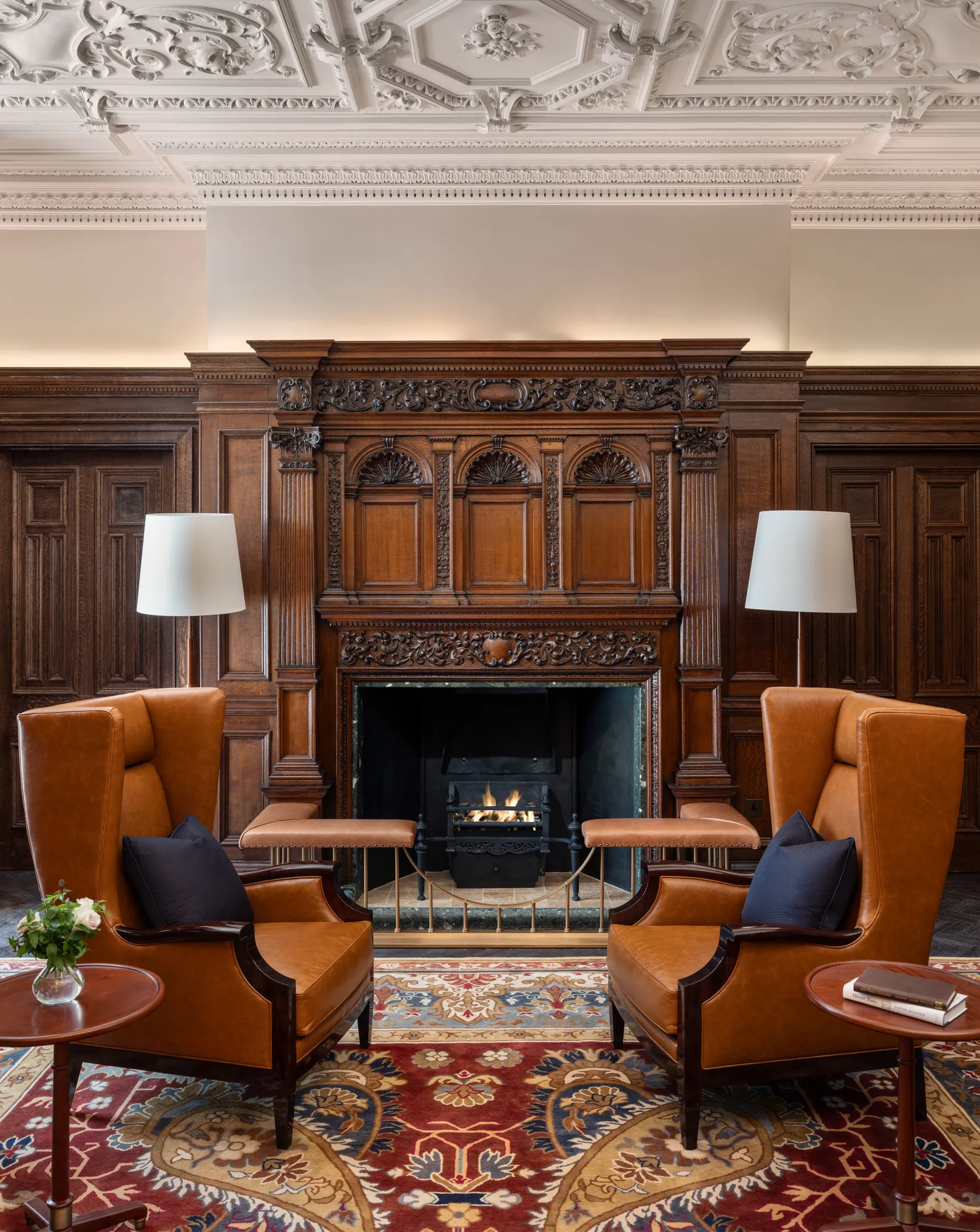 neuRafflesLondonStaircaseDSCF1294 George V Magazine