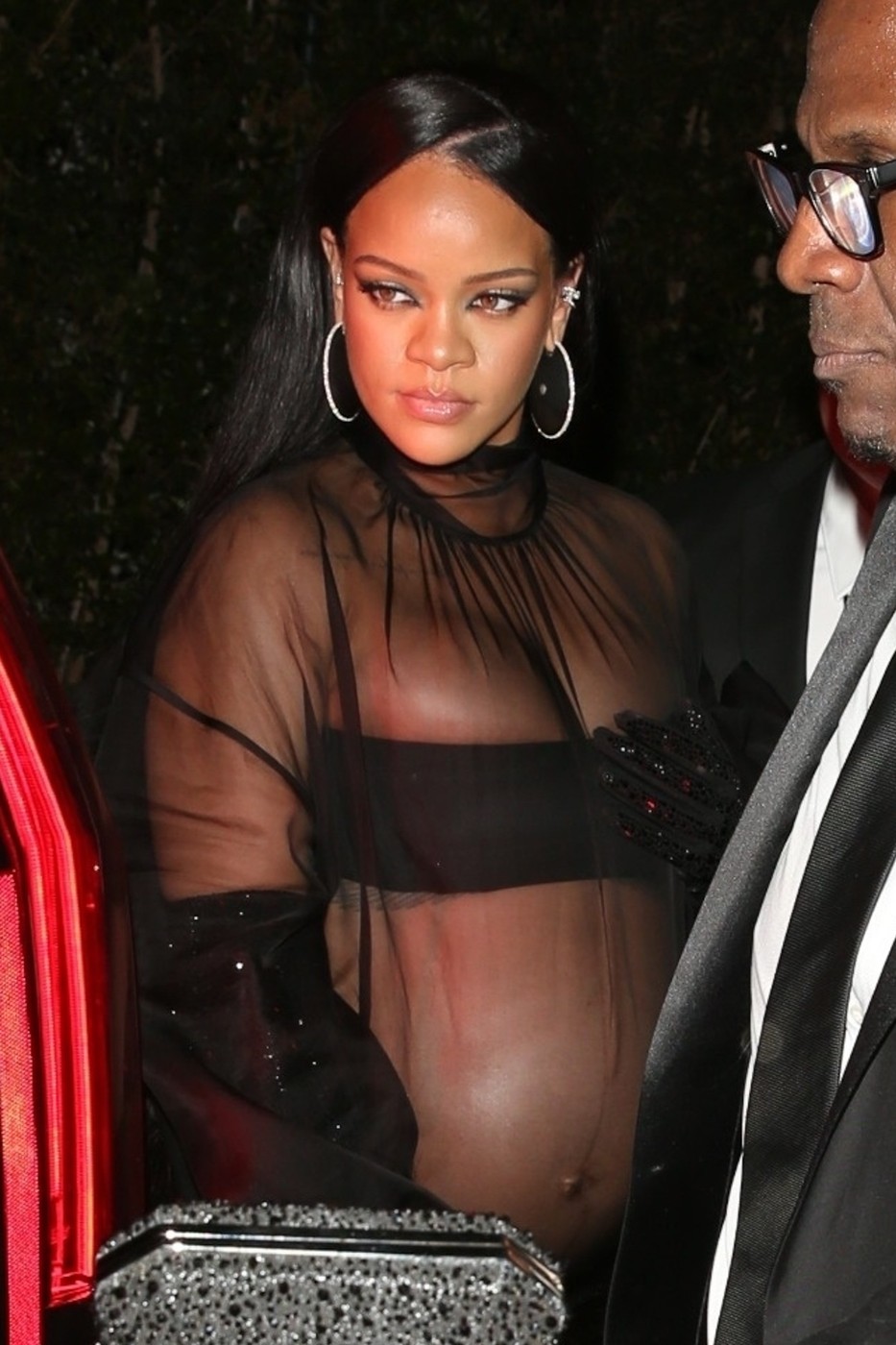 Pregnant Rihanna parties till 5 am at the Chateau Marmont George V Magazine