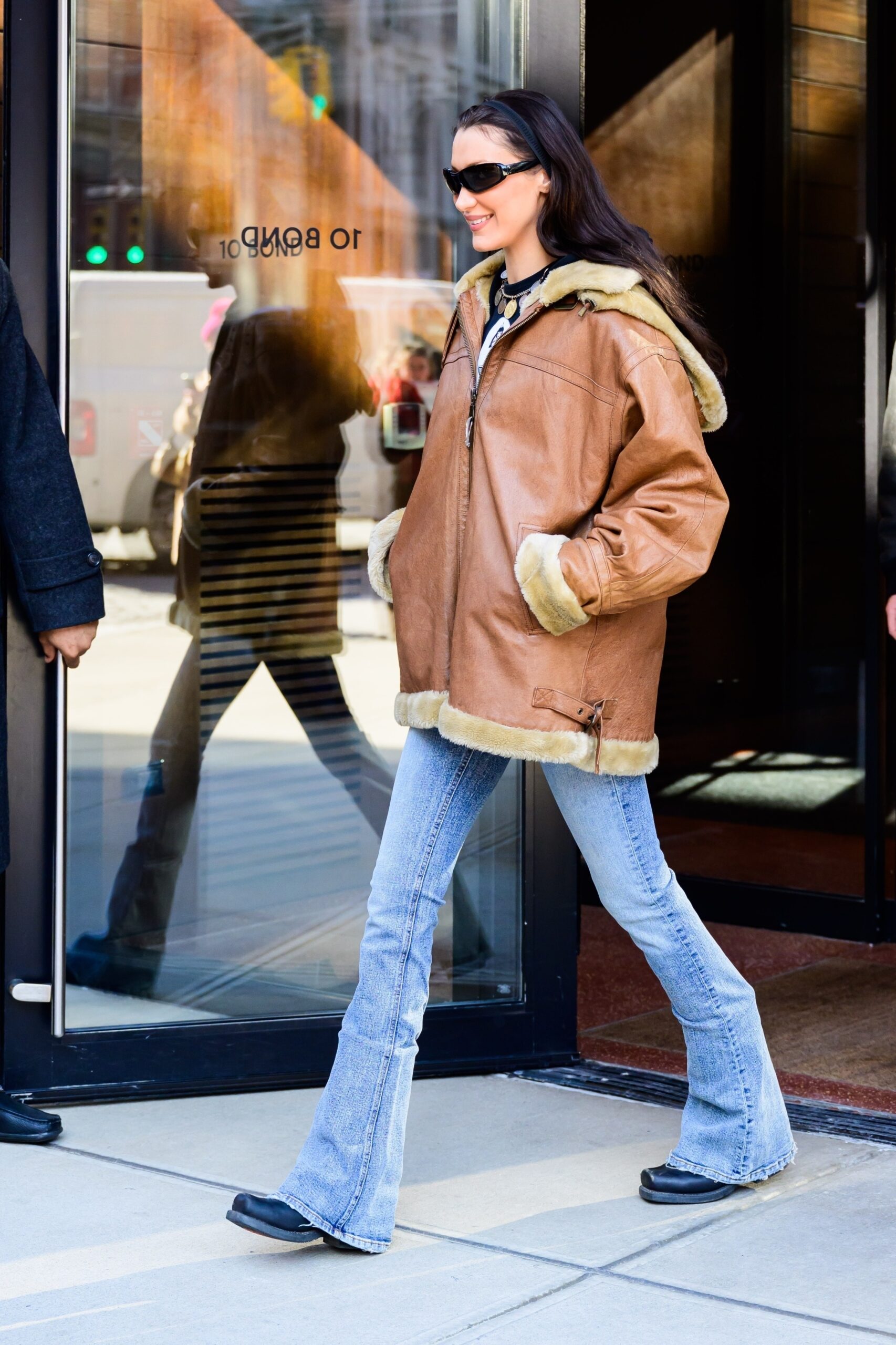 Bella Hadid turns heads in NYC with effortlessly cool vintageinspired look George V Magazine