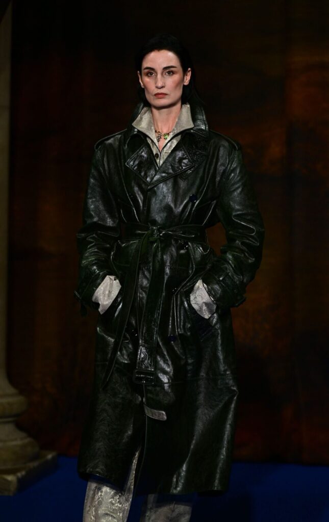 Burberry show Runway Autumn Winter 2025 London Fashion Week UK 24 Feb 2025 George V Magazine